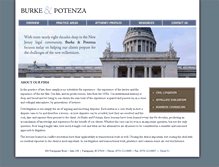 Tablet Screenshot of burkepotenza.com